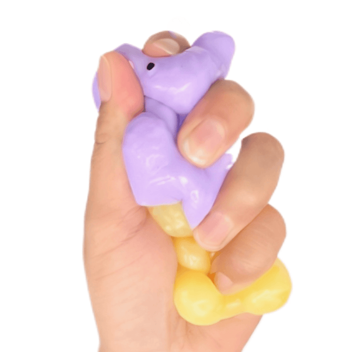 Cute Bear Finch Family Squishy – Slow Rising Stress Relief Toy