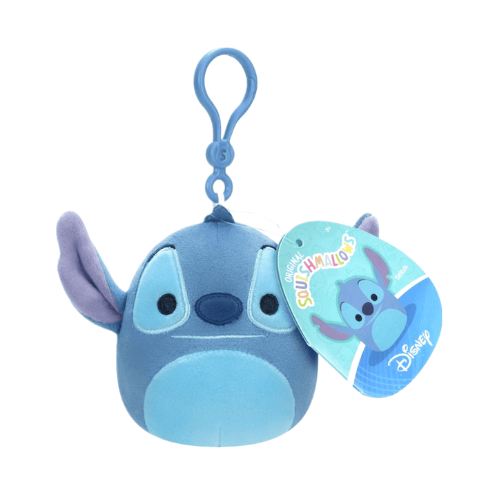 stitch squishmallow plush, lilo and stitch plush,  stitch squishmallow clip 3.5 inch disney plush keychain