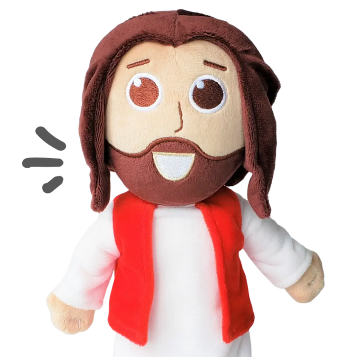 The Talking Jesus Doll - Plush Toy Speaks 10 Bible Verses