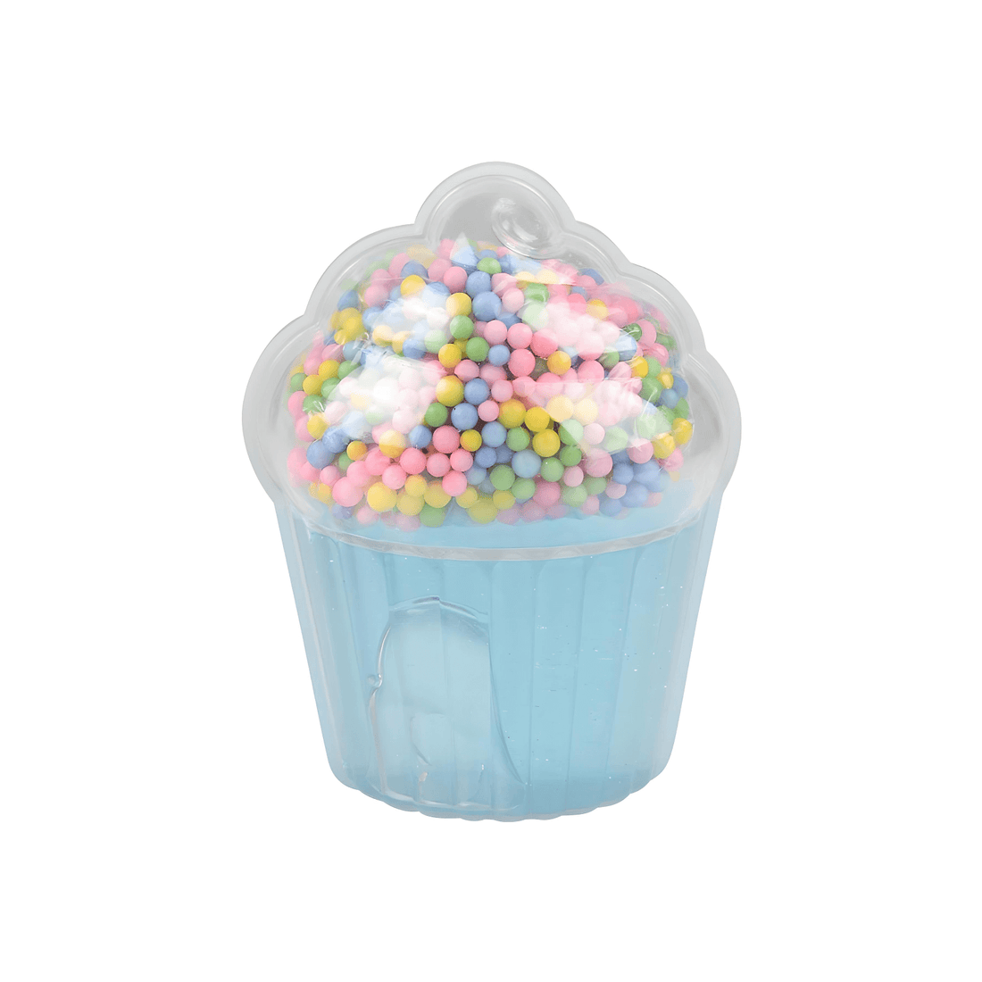 3.25-inch Sprinkle Cupcake Putty in cupcake container with colorful sprinkles for a fun sensory experience.
