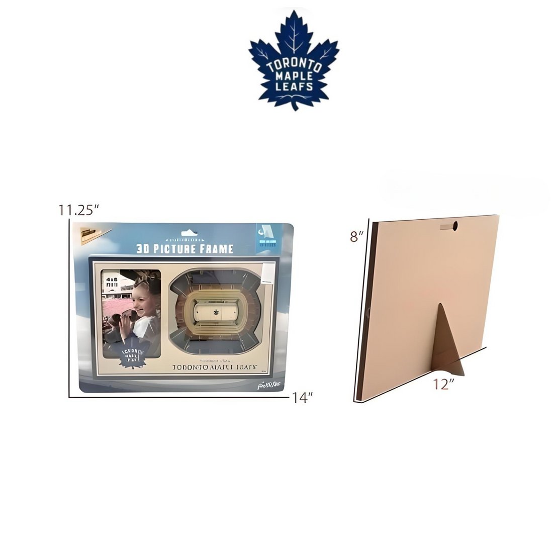 3D Picture Frame-Toronto Maple Leafs