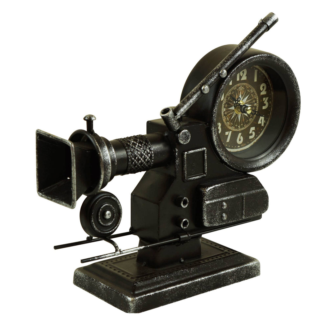 Classic Cinematograph Table Clock