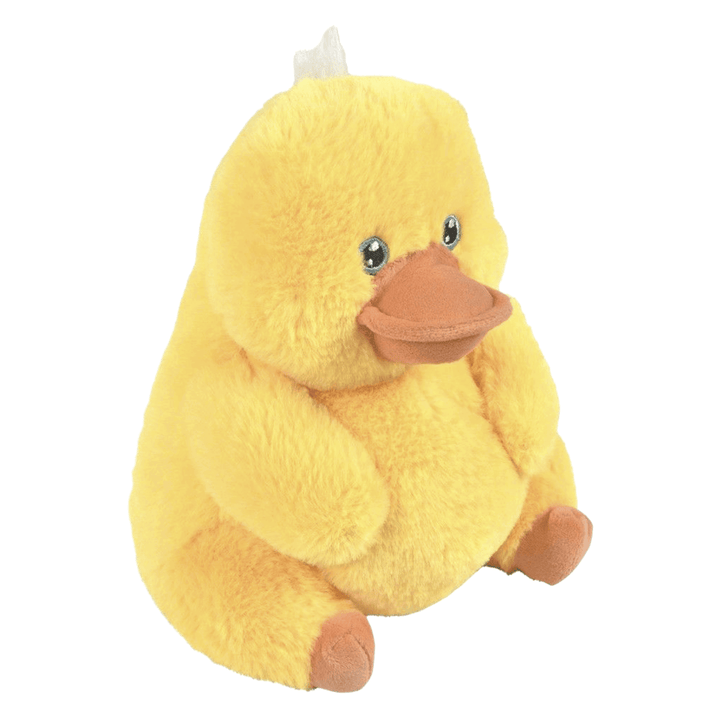 7" Tubby Tots Duck Plush – Soft Yellow Round Stuffed Animal Toy