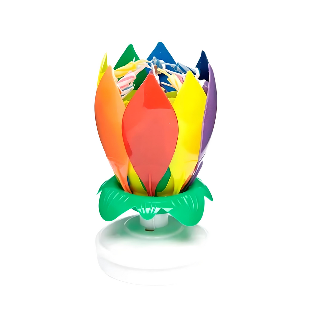 Amazing Lotus Birthday Candle – Rainbow - Everbond Gifts