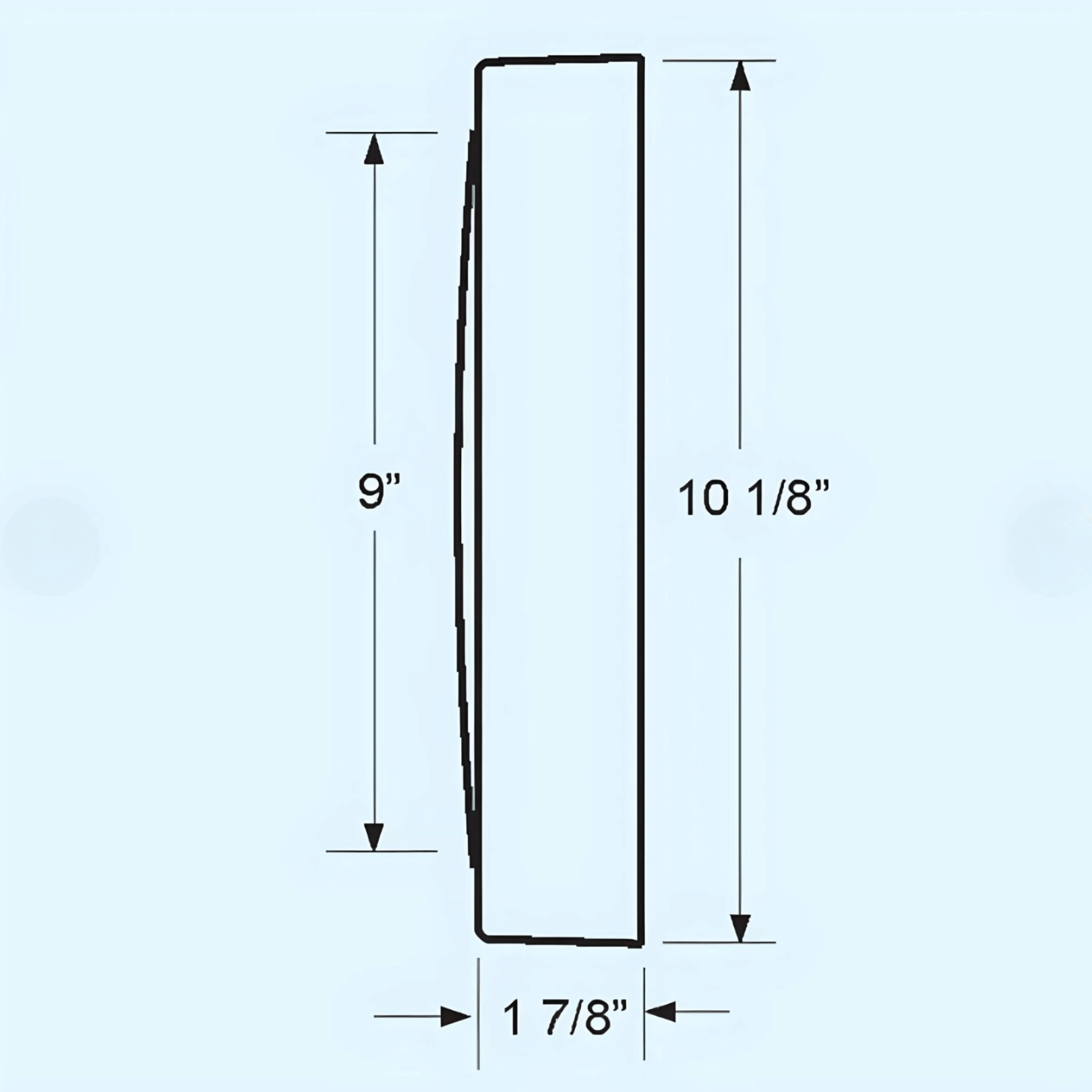 Trintec Atlantic Marine Tide Indicator 10" -  White
