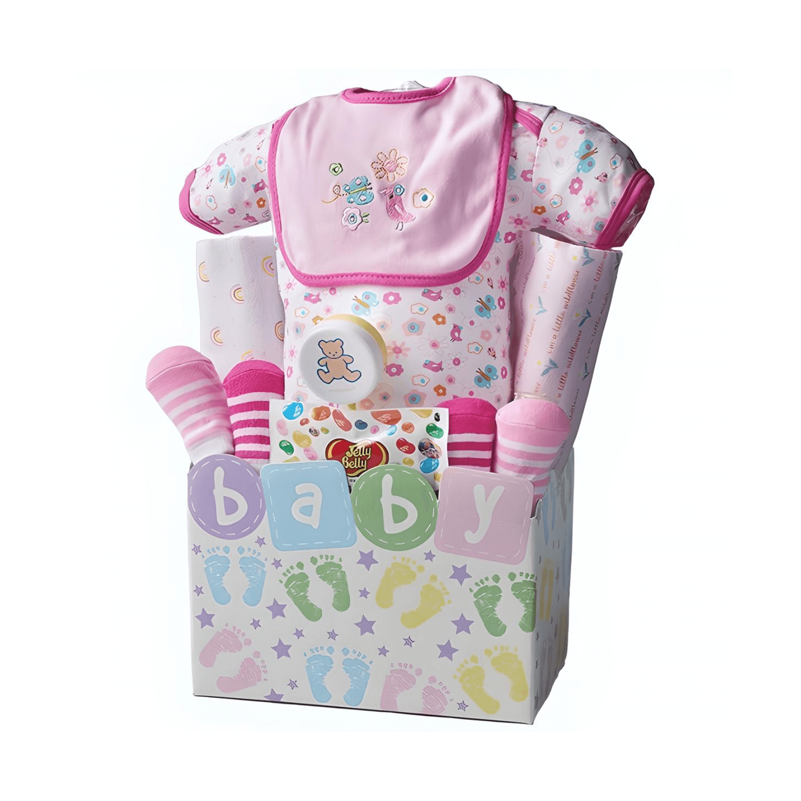 Baby Steps Gift Basket for Girls