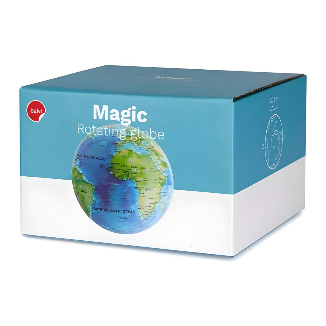 Balvi Magic Rotating Globe -  Blue