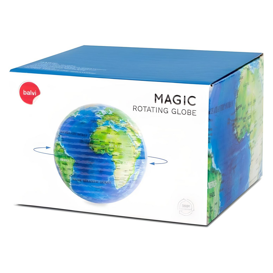 Balvi Magic Rotating Globe -  Blue