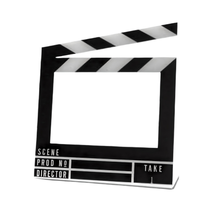 Balvi Movie Photo Frame 5x7 – Clapboard Design for Film Lovers