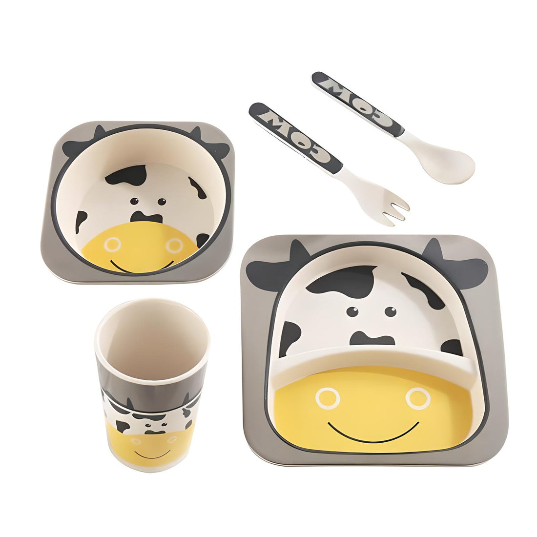 Bamboo Kids Dinnerware Set