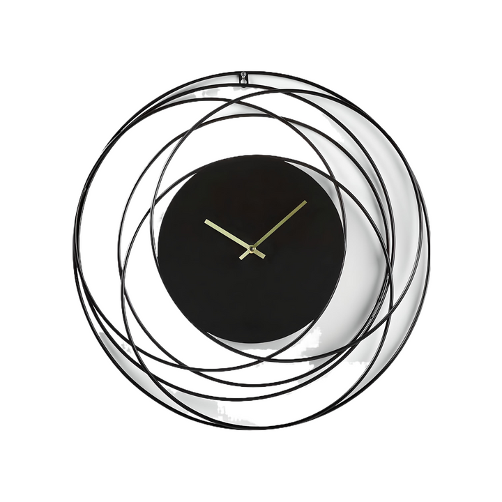 Black & Gold Wall Clock