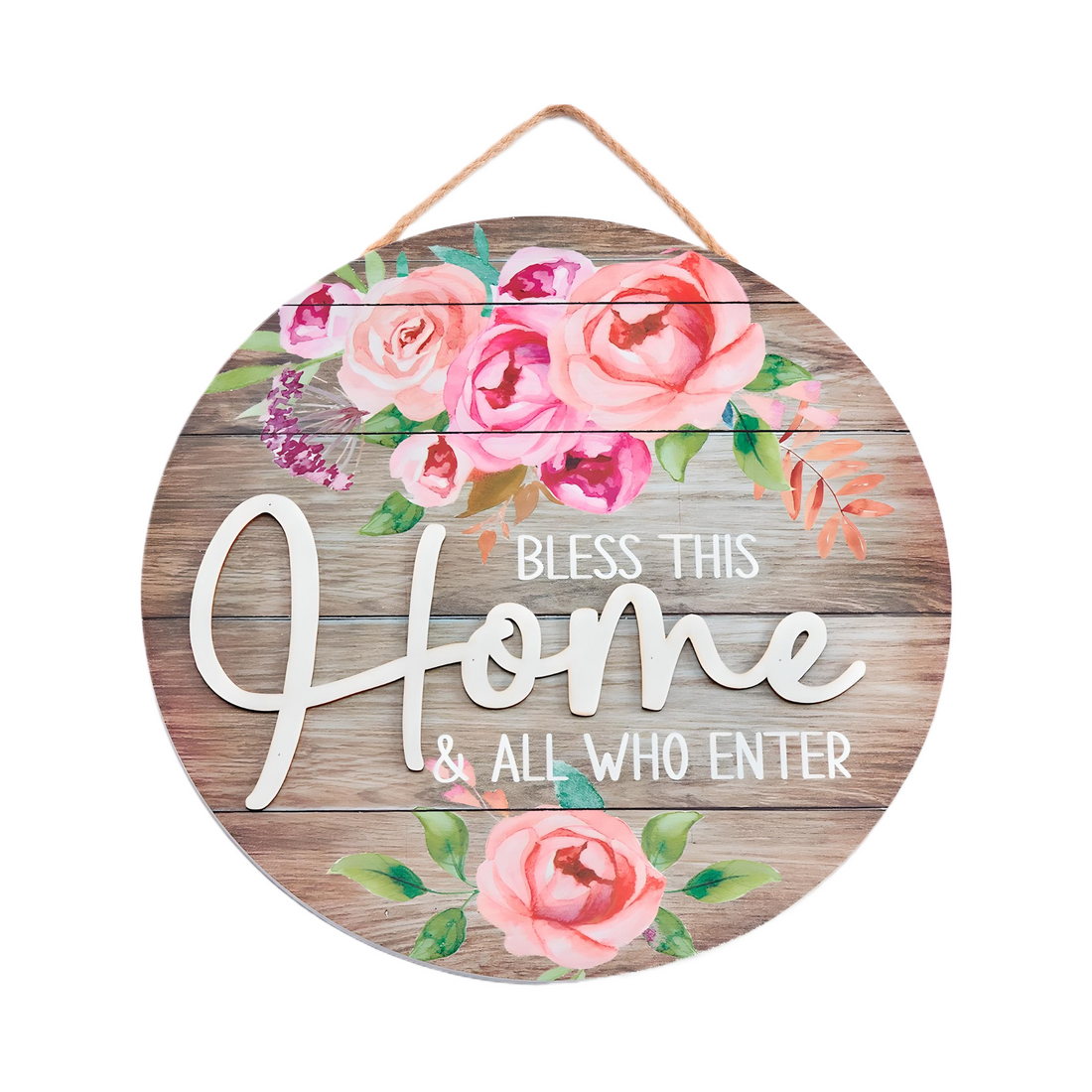 Bless This Home Door Sign - Everbond Gifts