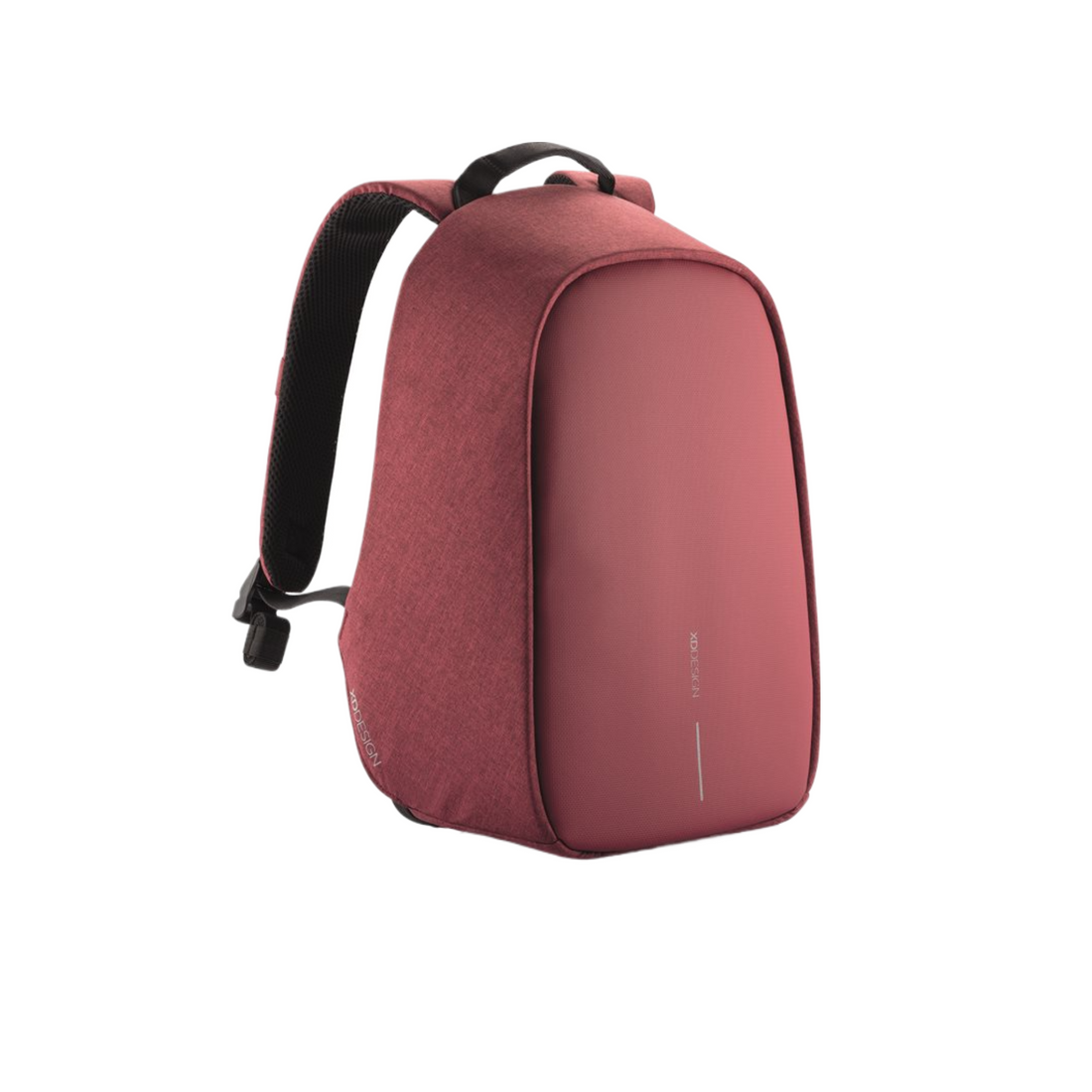 Bobby Hero Small Anti-theft backpack-Cherry Red