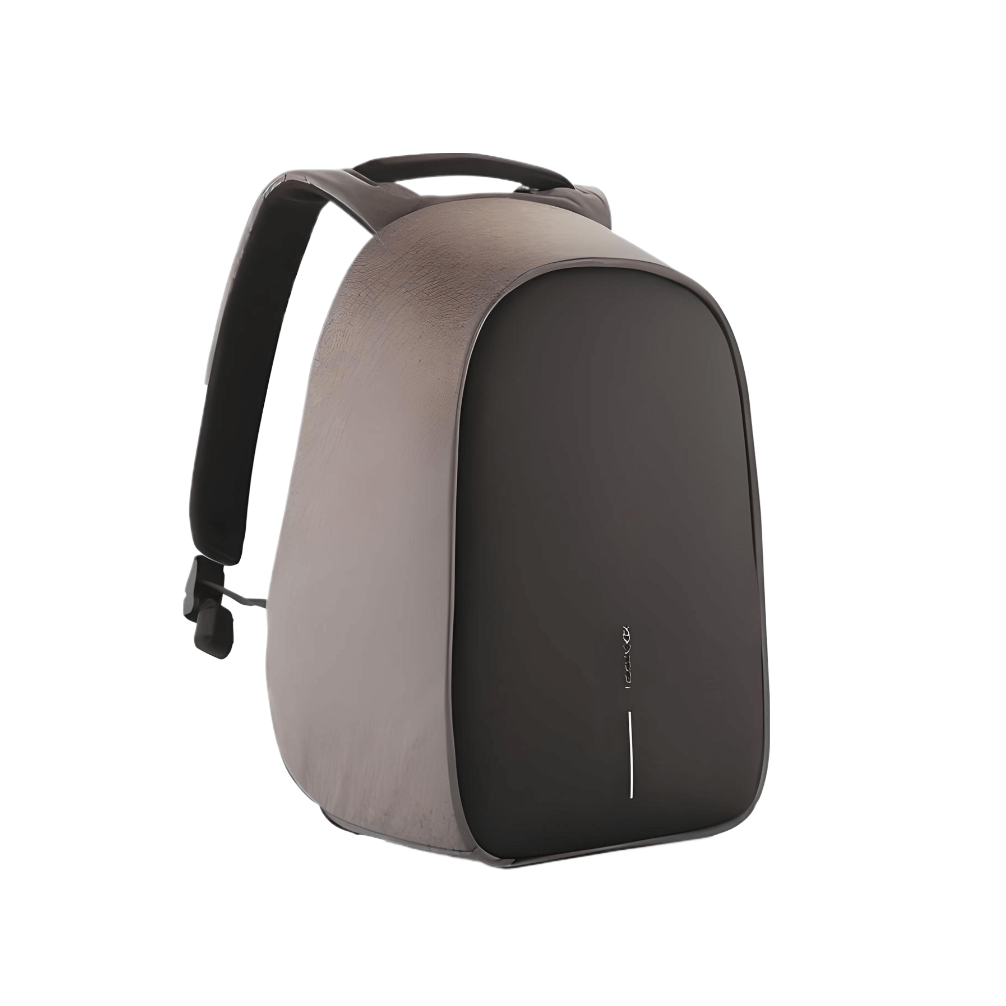 Anti-Theft Backpack and Aluminum Wallet Set featuring an XD Design Bobby Hero Regular Anti-Theft Backpack in Grey.