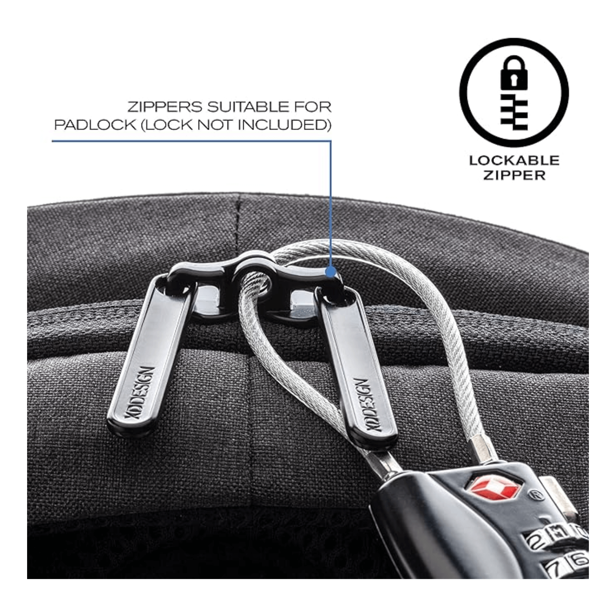 Bobby Hero Small Anti-Theft Backpack-Cherry Red