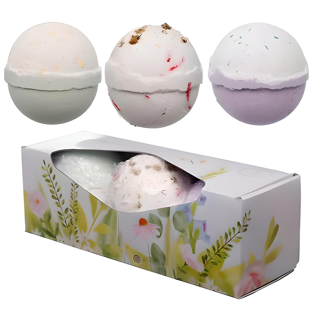 Botanical Gardens Bath Bombs Floral Fragrances - Everbond Gifts