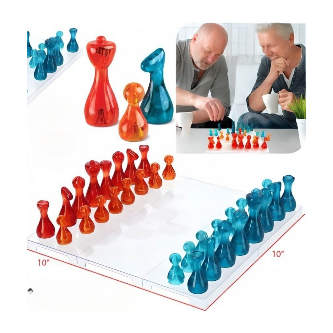 Chess Set - Transparent