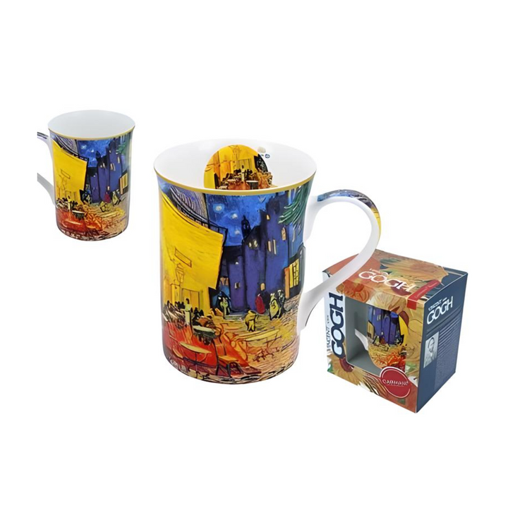 Café Terrace at Night Mug 350 ML-Van Gogh - Everbond Gifts