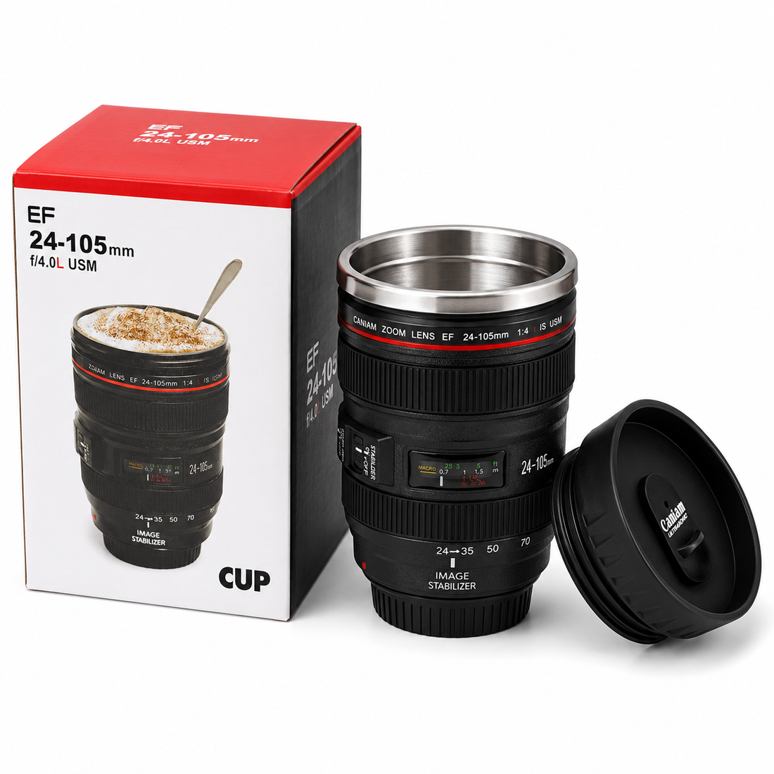 Caniam Lens Mug SS Interior