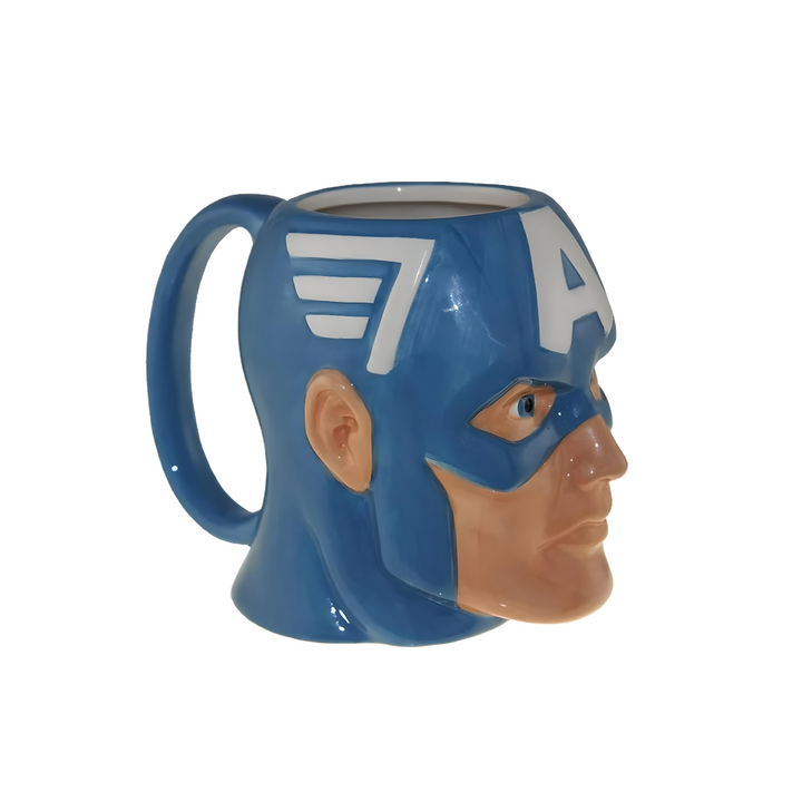 Captain America Mini Mug – 6 oz Marvel Ceramic Espresso Cup