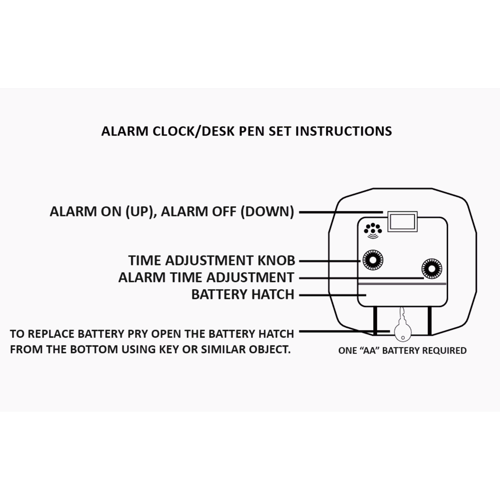 Cessna Altimeter Desk Pen Set