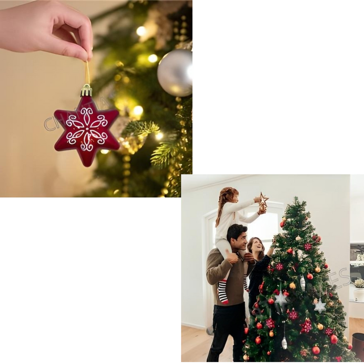 Christmas Ornaments Star Set