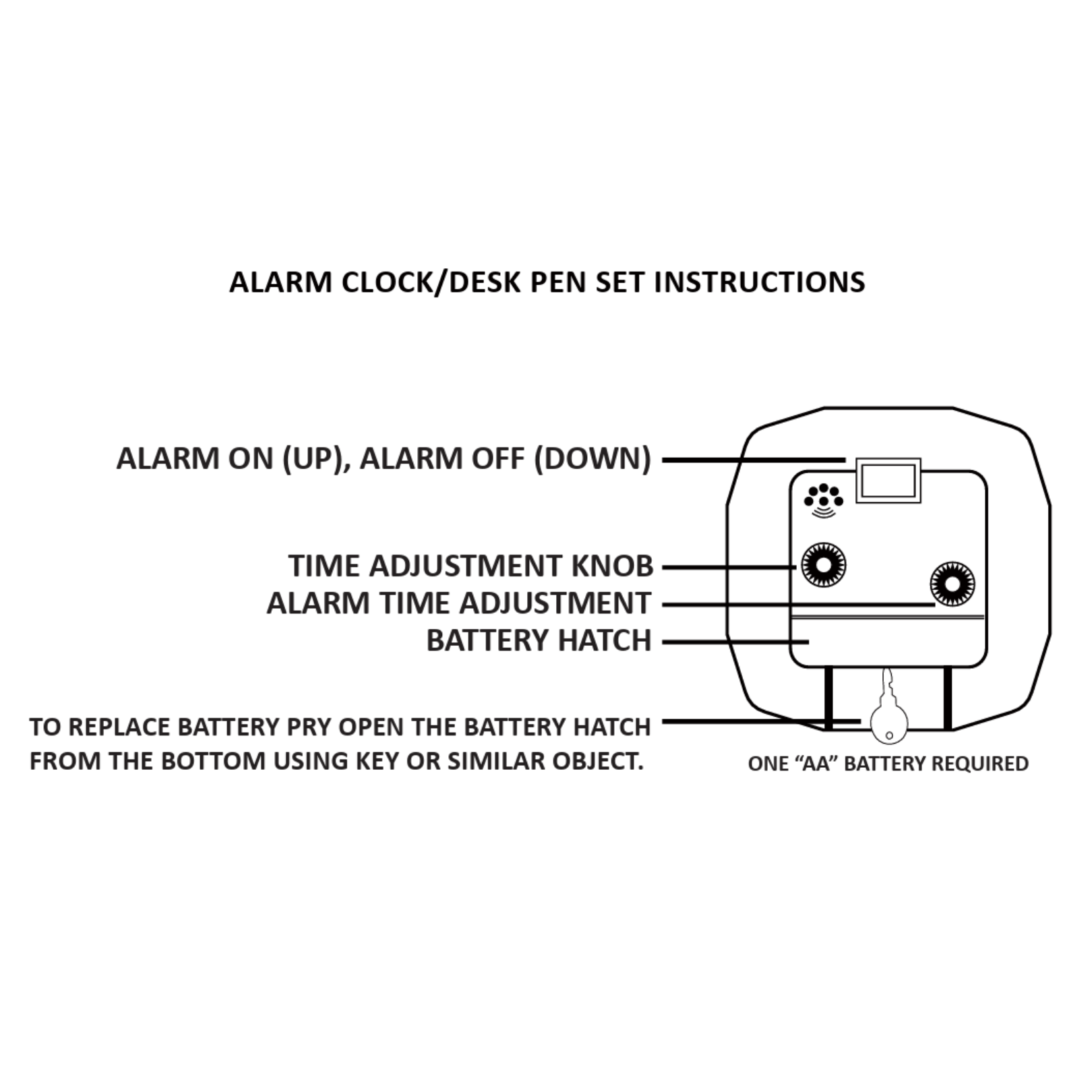 Trintec Classic VOR Desk Pen Set