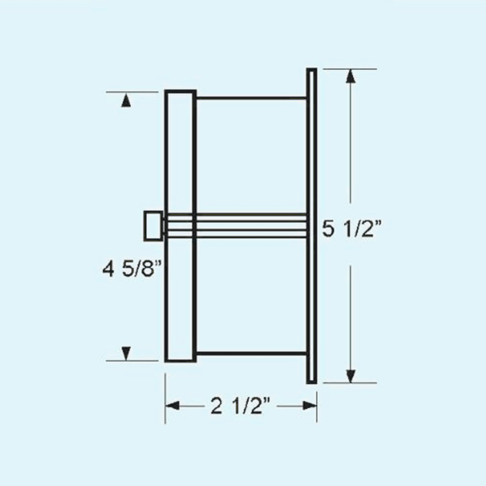 Trintec Nautical Collection Coastline Ship's Clock