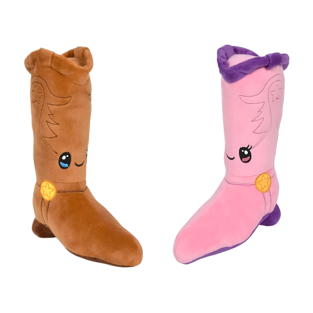 Cowboy Boot Plush Couple Set - Boot Scootin' Sweethearts Gift