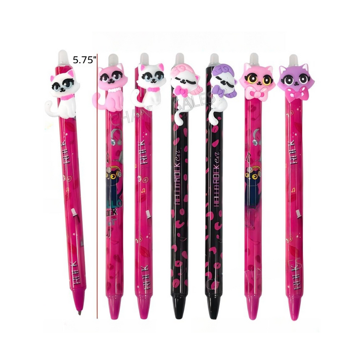 Cute Cat Style Pen - Set of 6