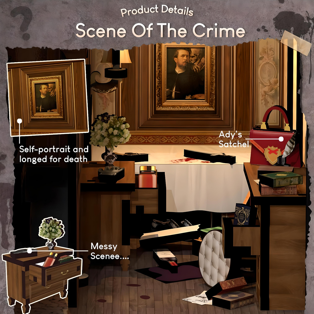 DIY Book Nook Kit - Train Mystery Case