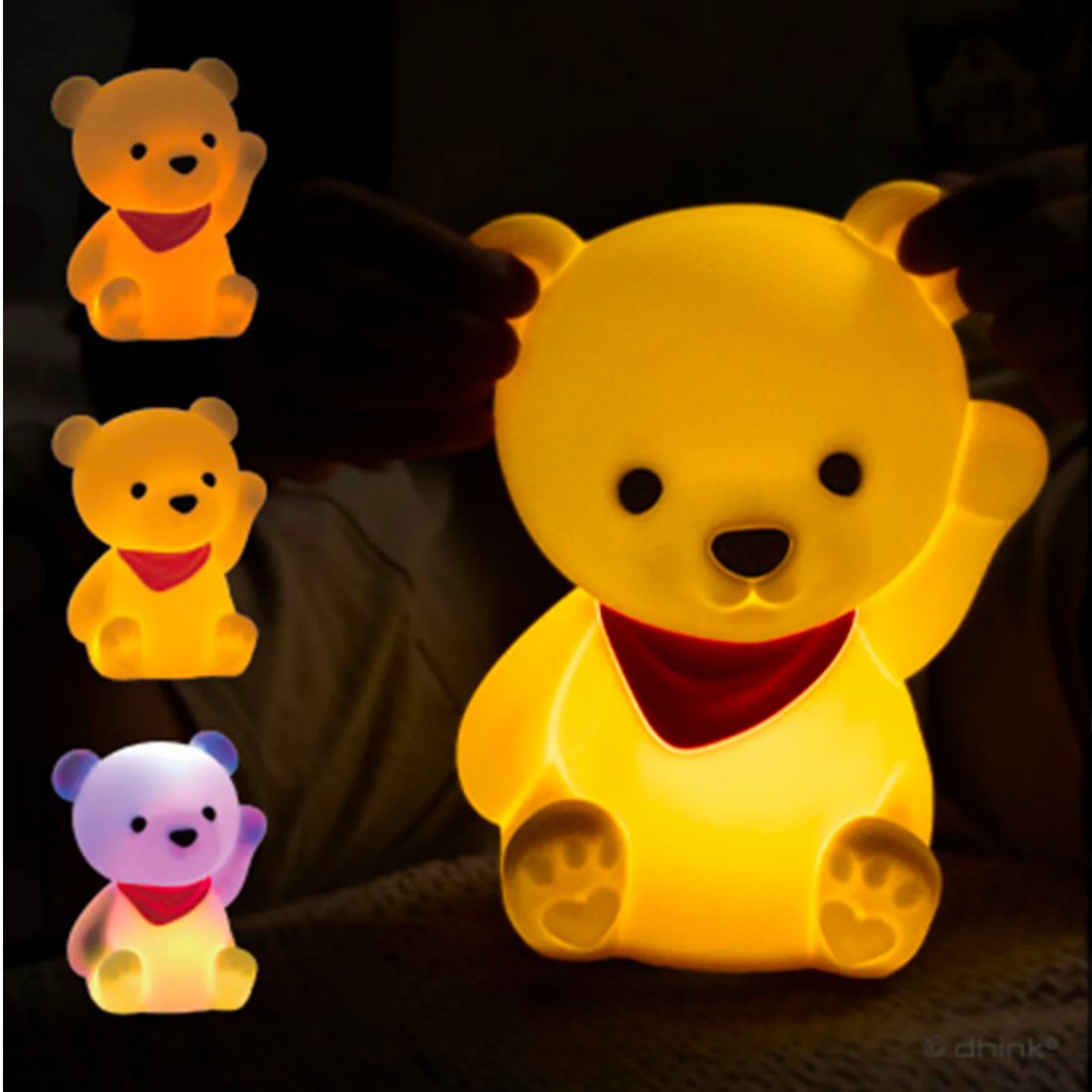 Bear Night Light-AAA series - Everbond Gifts