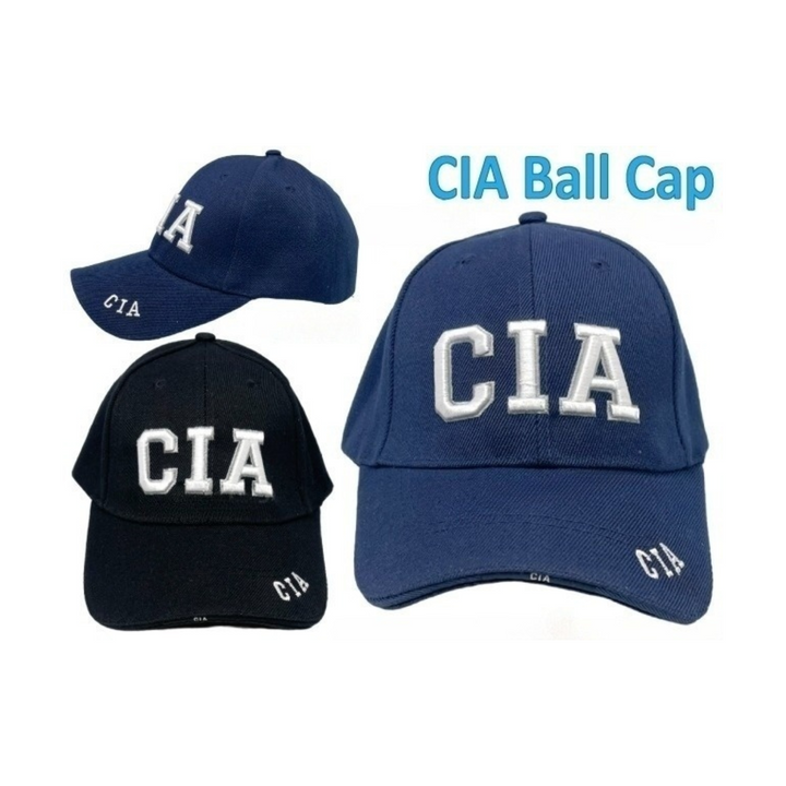 Embroidered Baseball Cap - CIA