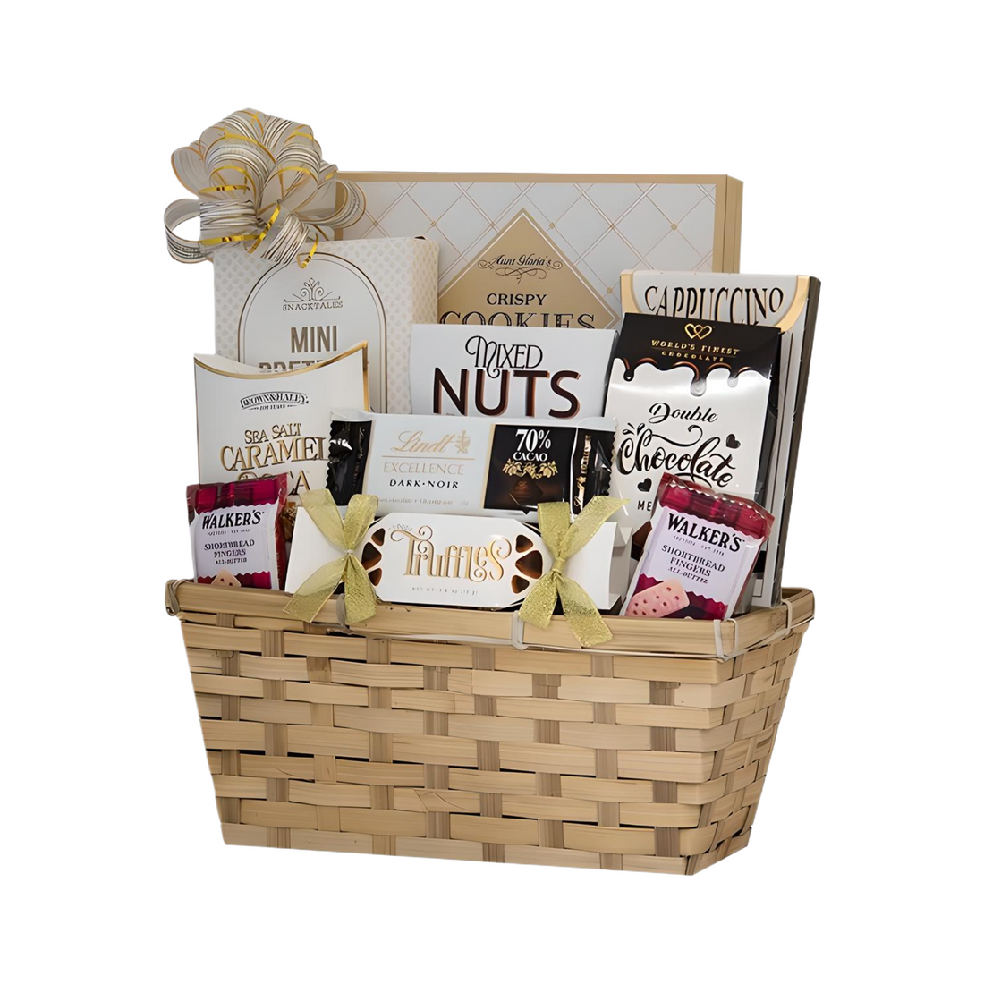 Gourmet Indulgence Gift Basket - Everbond Gifts