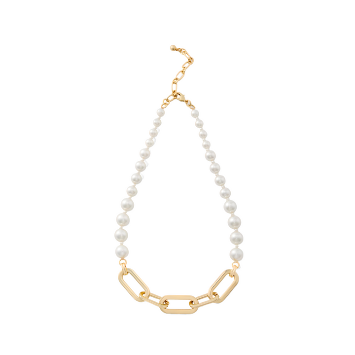 Gold Chain & Pearl Necklace - Everbond Gifts