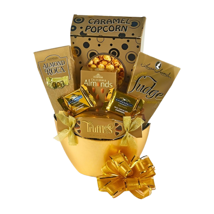 Golden Elegance Gift Basket