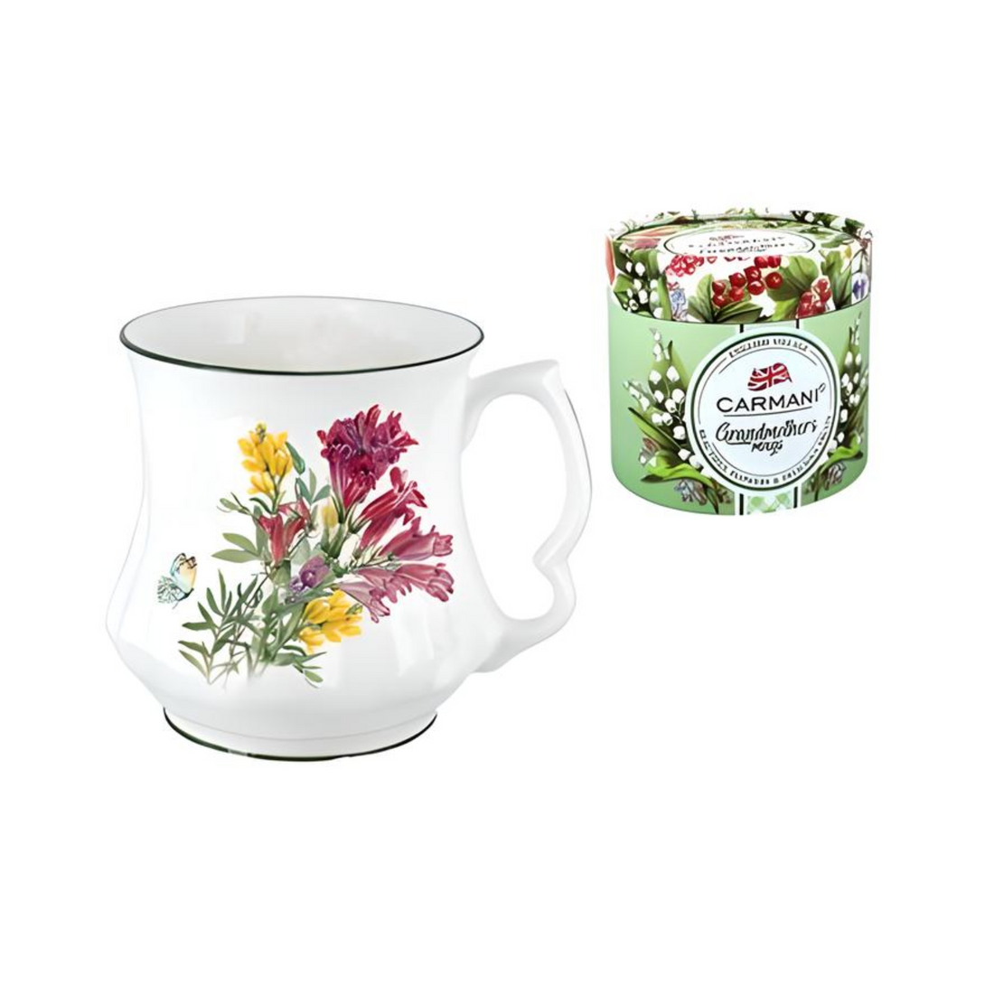 Grandma's Mug-Flowers - Everbond Gifts