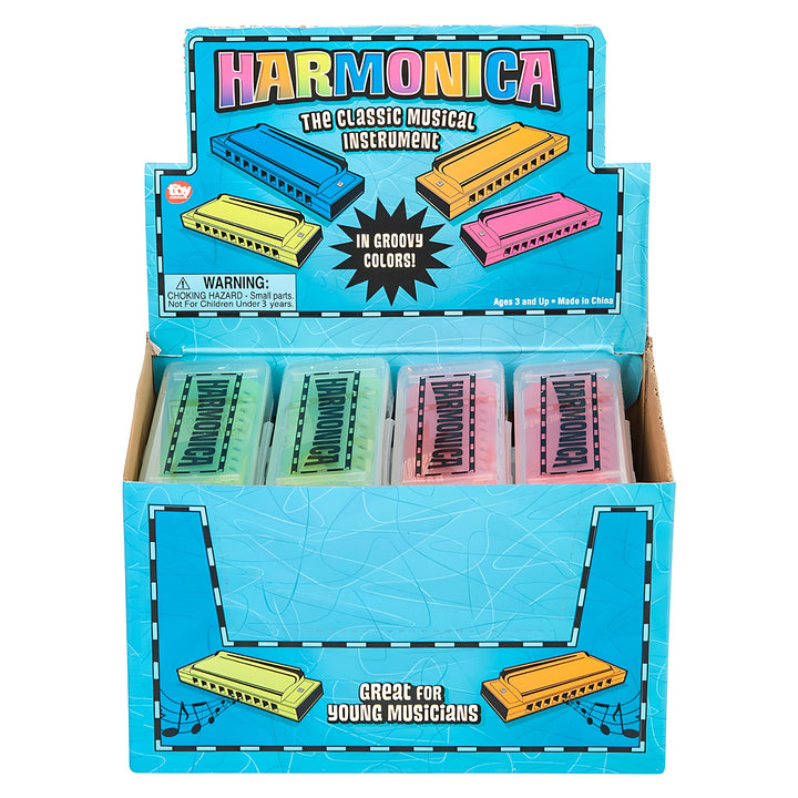 Harmonica - 4" - Case of 12 - Everbond Gifts