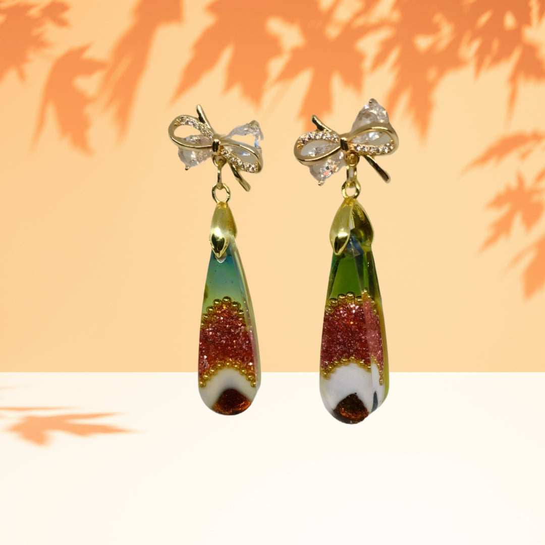 Celestial Glow Teardrop Earrings