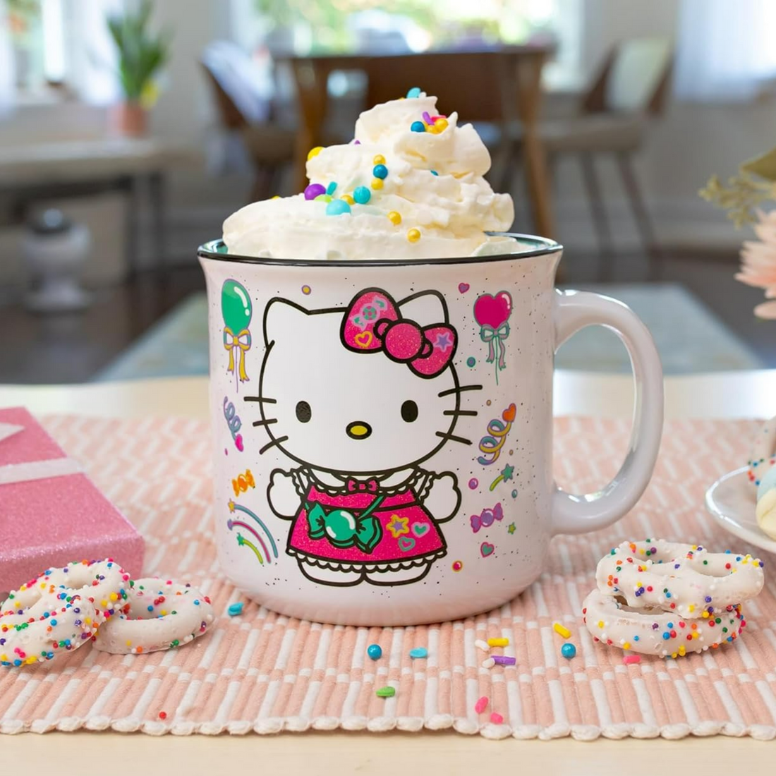 Hello Kitty Jumbo Camper Mug – Happy Birthday