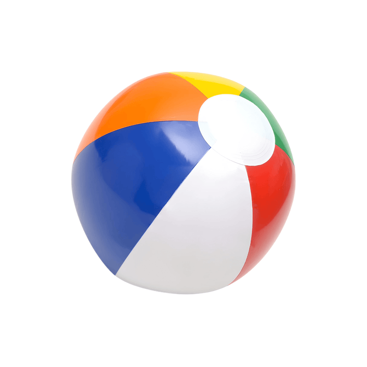 Inflatable Multicolored Beach Balls  6 Inch - Set of 2