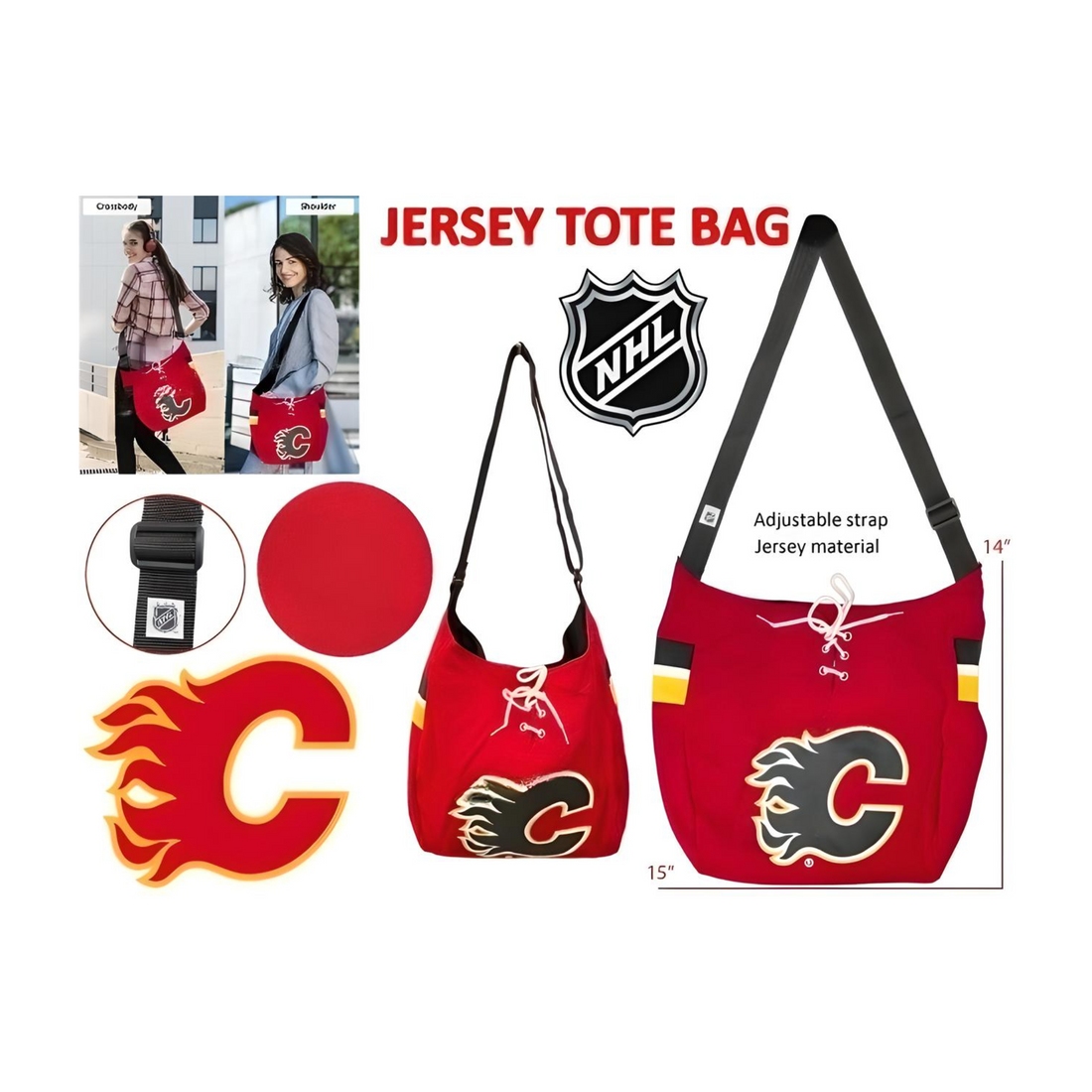 Jersey NHL Tote Bag