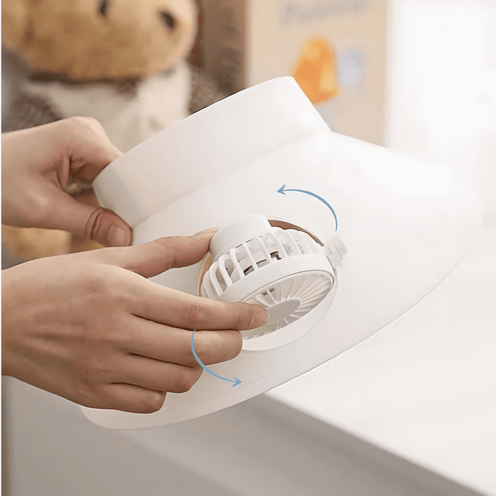 USB Charging Fan Visor Hat – Cooling Sun Protection Summer Hat