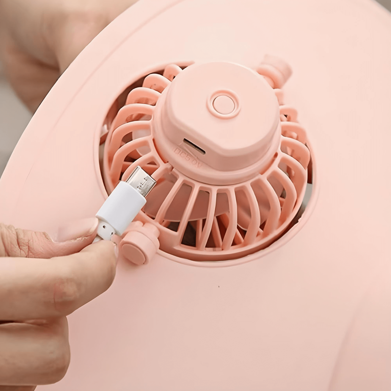 USB Charging Fan Visor Hat – Cooling Sun Protection Summer Hat