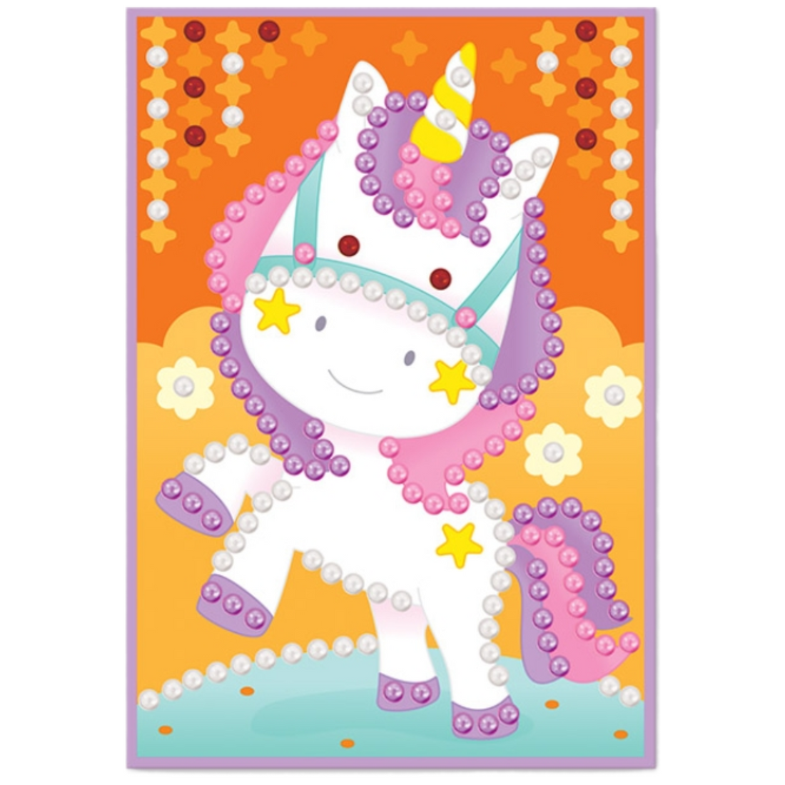 Krafty Kids DIY Self Stick Pearl Art Board - Everbond Gifts