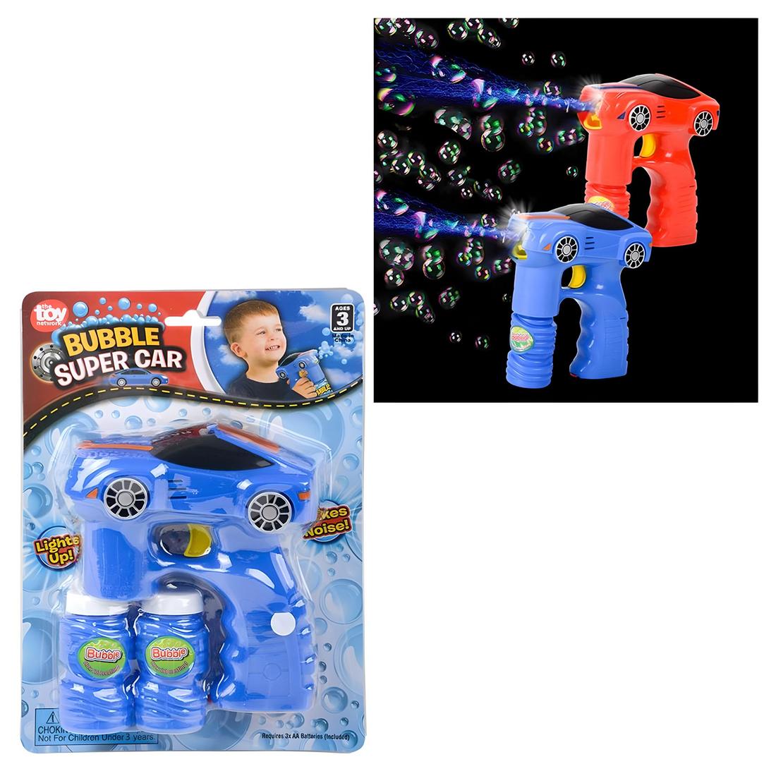 Light And Sound Sports Car Bubble Blaster - 5.25"