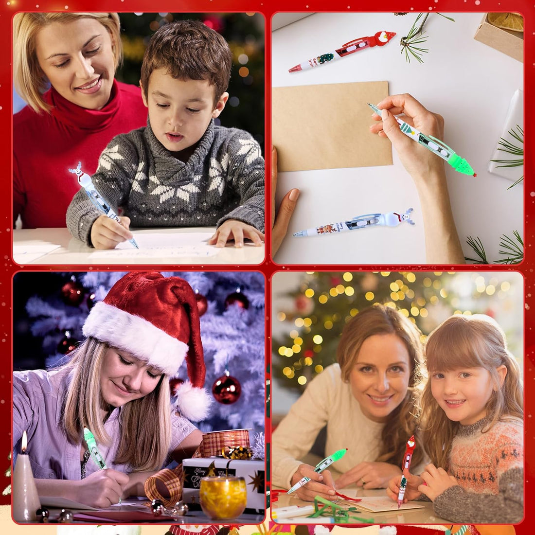 Light-Up Christmas Pens