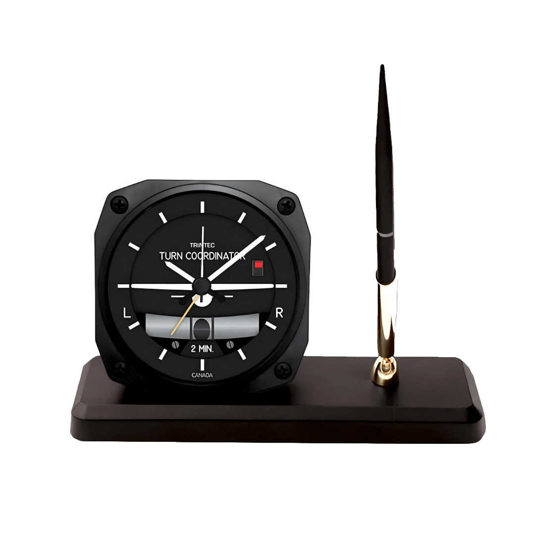 Trintec Modern Turn & Bank Desk Pen Set