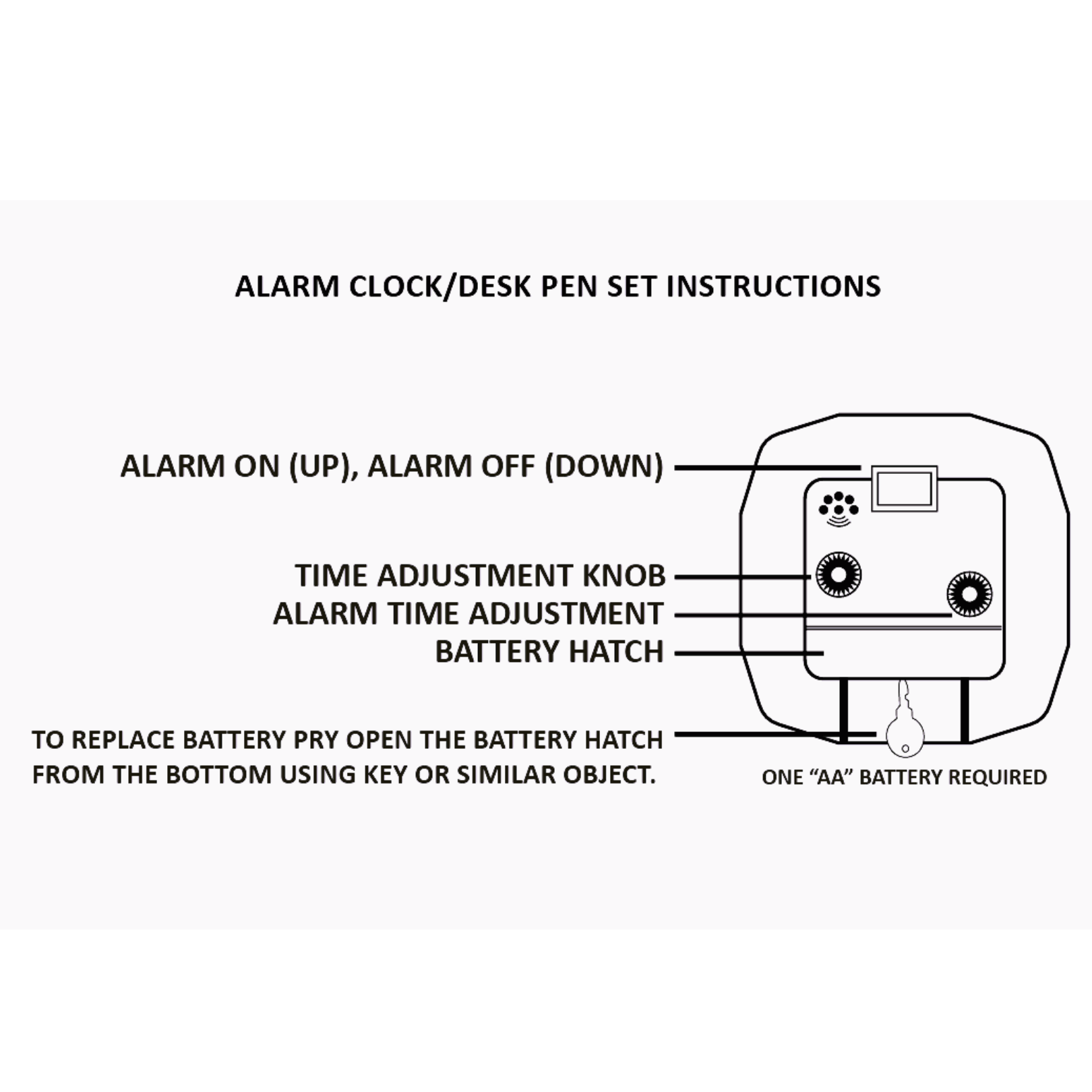 Trintec Modern Airspeed Desk Pen Set