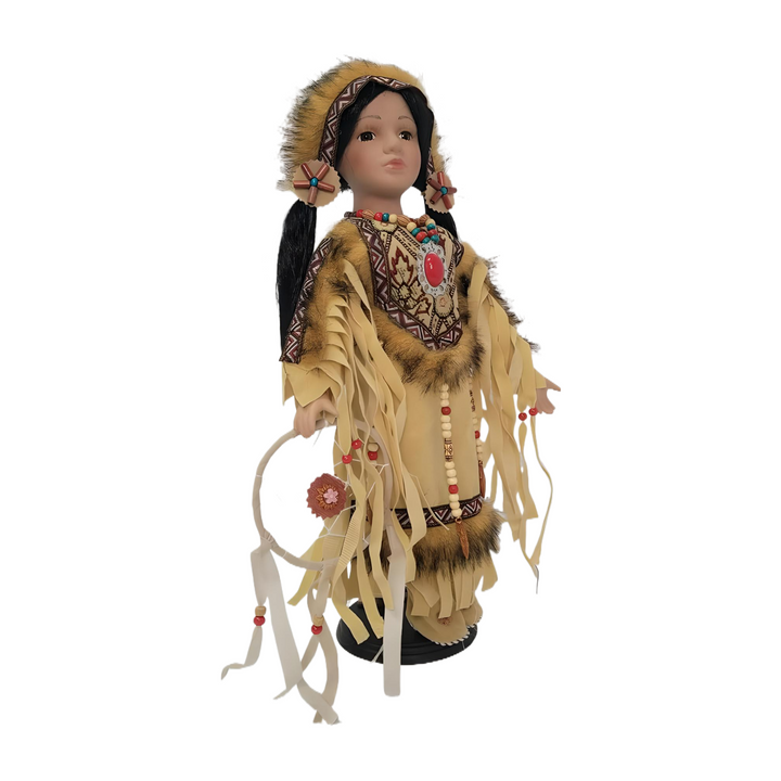 Native American Porcelain Doll - Ramita